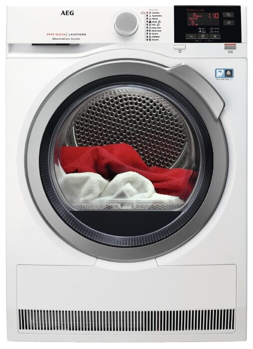 

Сушильная машина AEG T8DBG48S White, T8DBG48S, белый