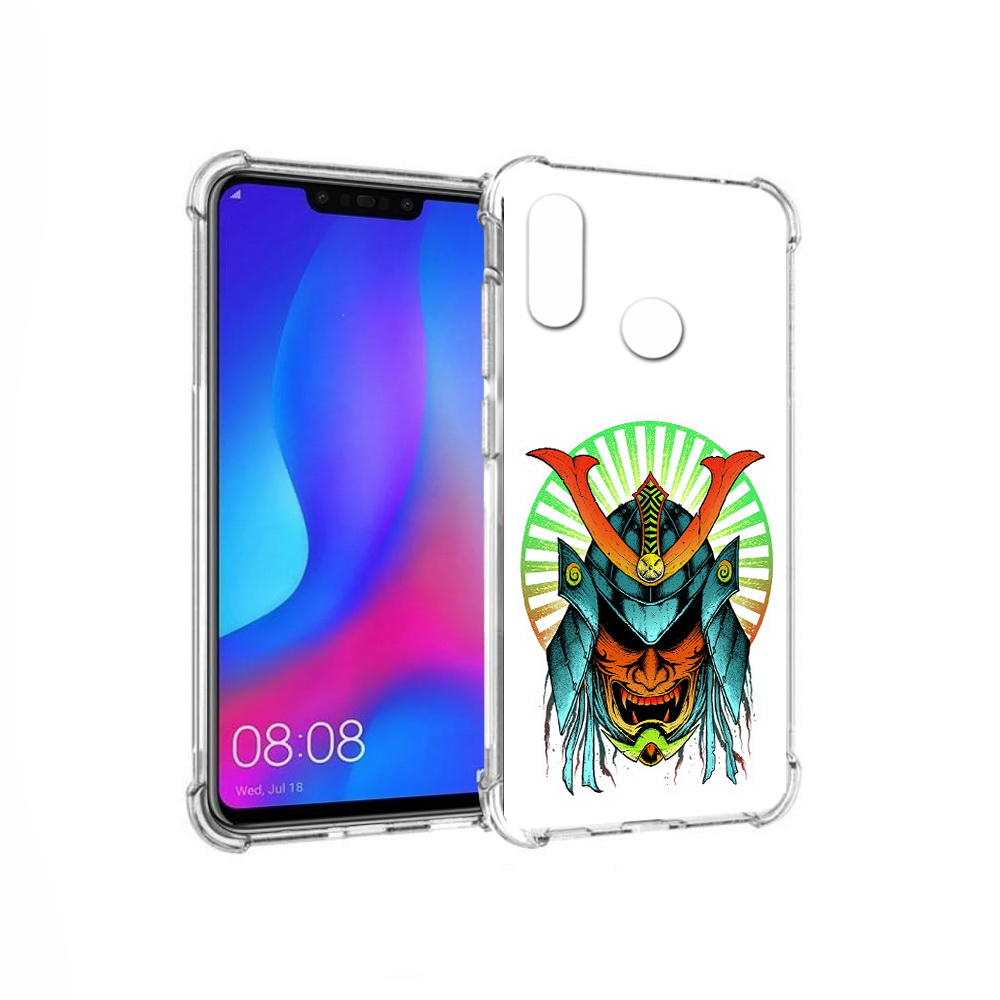 

Чехол MyPads Tocco для Huawei Nova 3 ешимитсу рисунок (PT115710.27.345), Прозрачный, Tocco