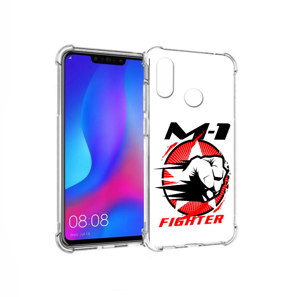 

Чехол MyPads Tocco для Huawei Nova 3 единоборства М-1 (PT115710.27.342), Прозрачный, Tocco