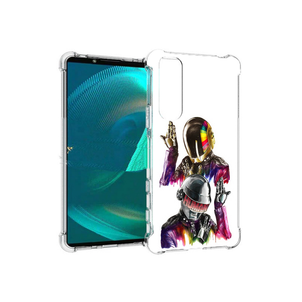 

Чехол MyPads Tocco для Sony Xperia 5 III диско космонавты (PT172137.231.329), Прозрачный, Tocco