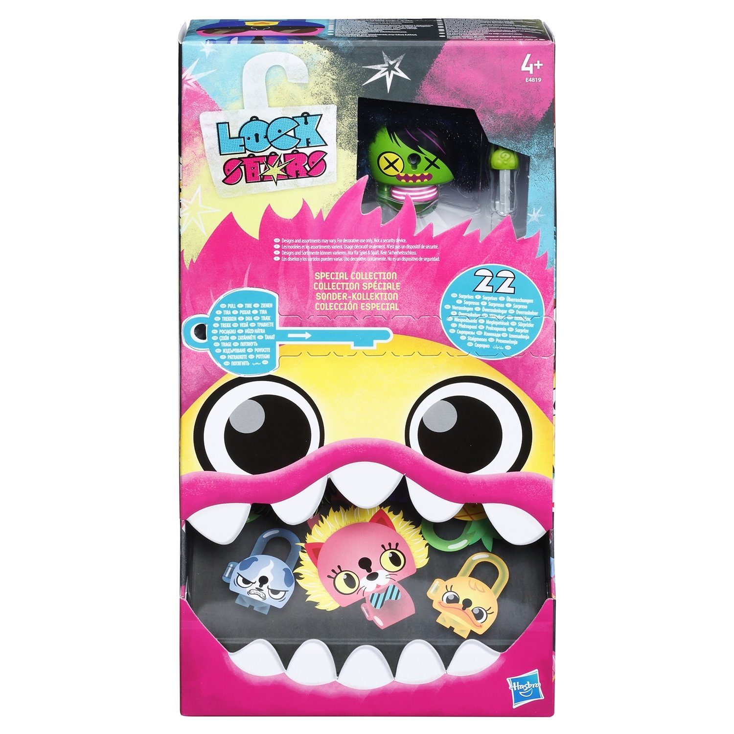 

Игровой набор Hasbro Lock Stars. Набор №4 Замочки с секретом E4819EU4-4