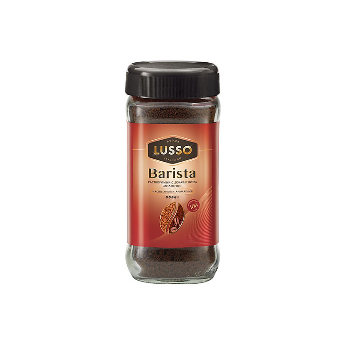 Кофе LUSSO Barista молотый в растворимом, 95 г