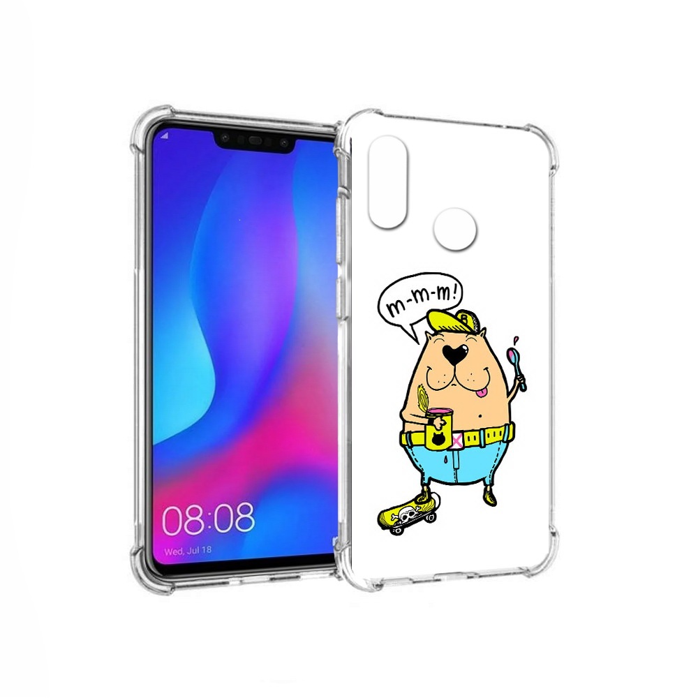 Чехол MyPads Tocco для Huawei Nova 3 Бобр (PT115710.27.30)