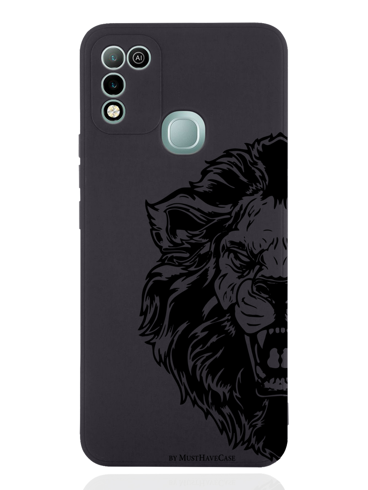

Чехол MustHaveCase для Infinix Hot 11 Play Король Лев черный