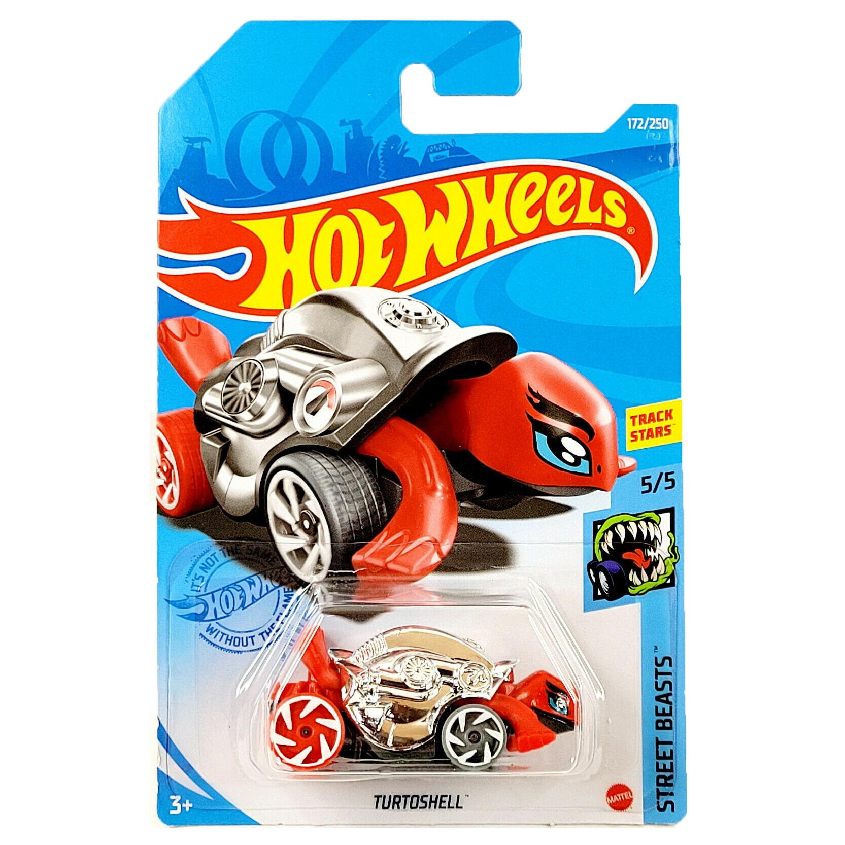 

Машинка Hot Wheels Turtoshell Красный-серебристый 5785/GTB77
