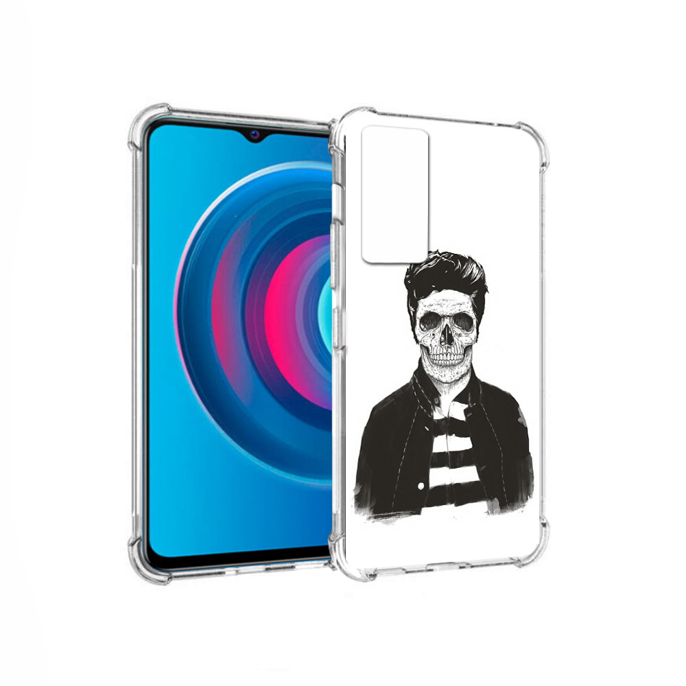 

Чехол MyPads Tocco для Vivo Y74s скелет (PT224892.430.604), Прозрачный, Tocco