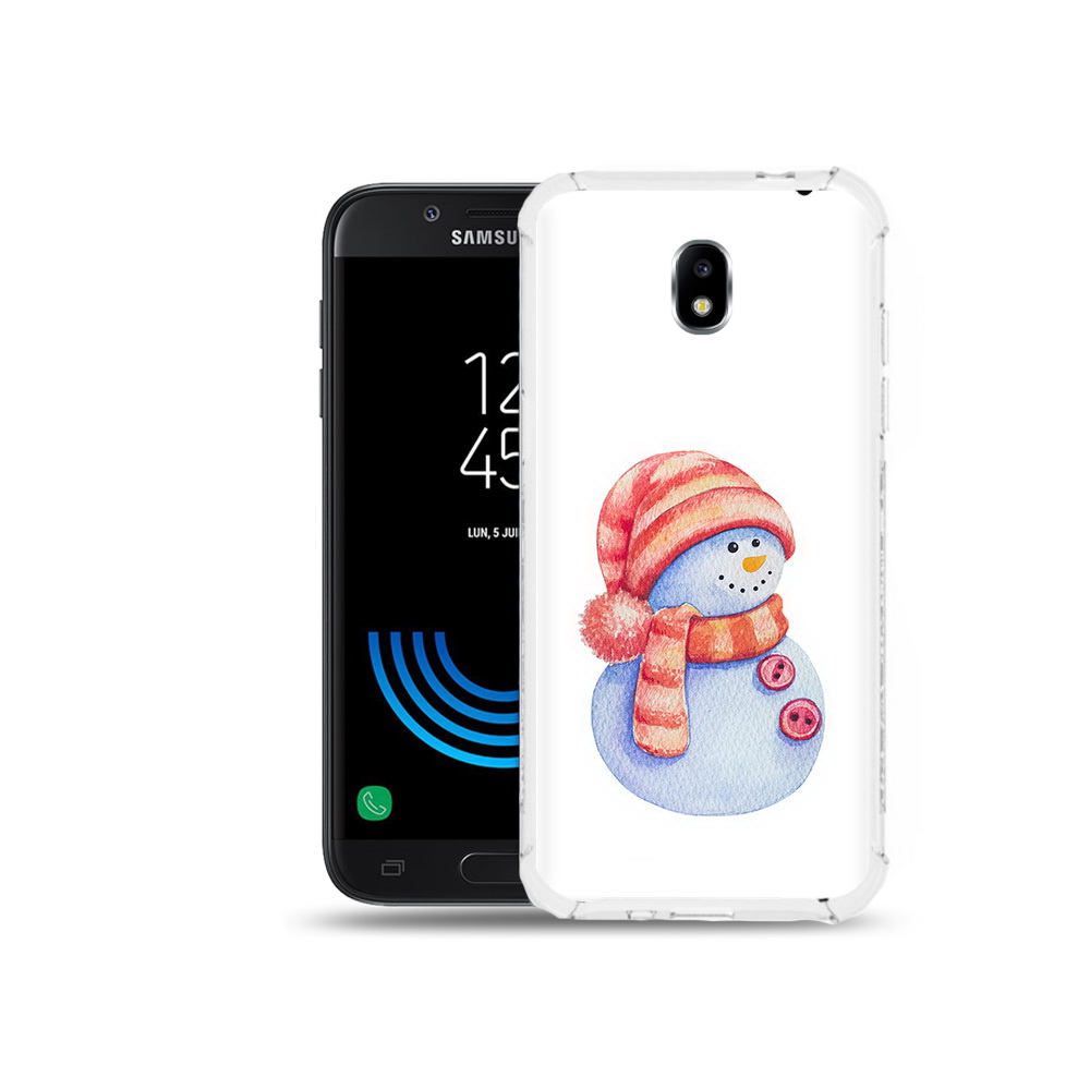 

Чехол MyPads Tocco для Samsung Galaxy J5 (2017) Веселый снеговик, Прозрачный, Tocco