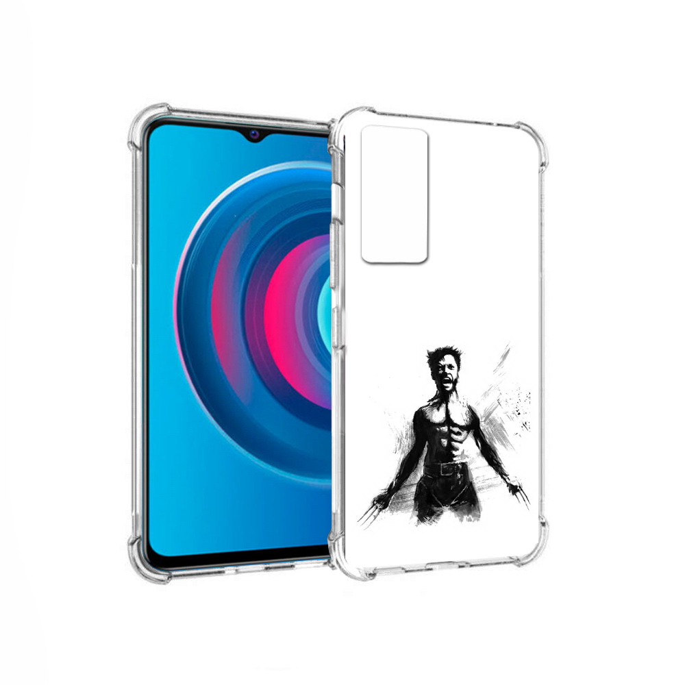 

Чехол MyPads Tocco для Vivo Y74s росомаха (PT224892.430.587), Прозрачный, Tocco