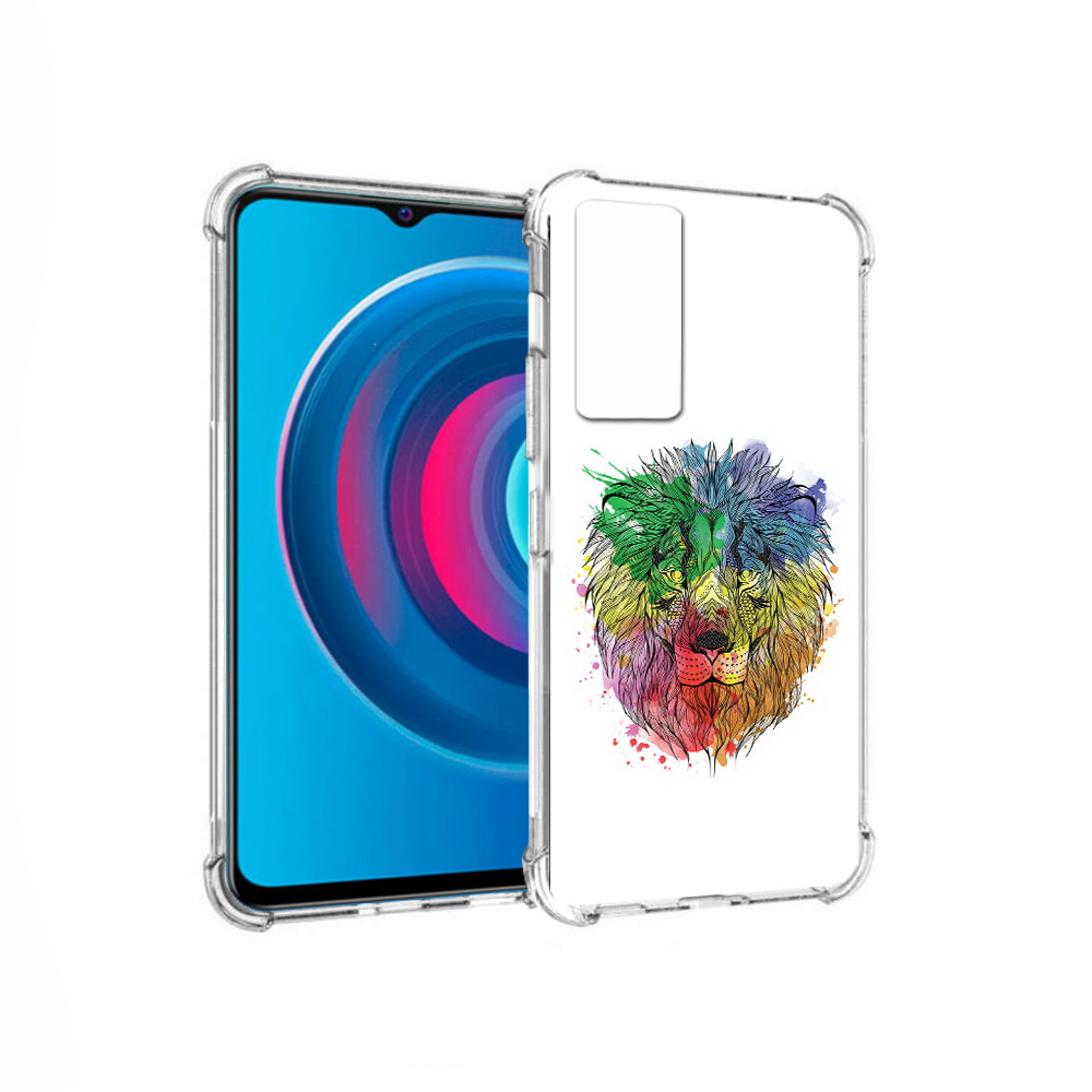 

Чехол MyPads Tocco для Vivo Y74s разноцветный гордый лев (PT224892.430.573), Прозрачный, Tocco