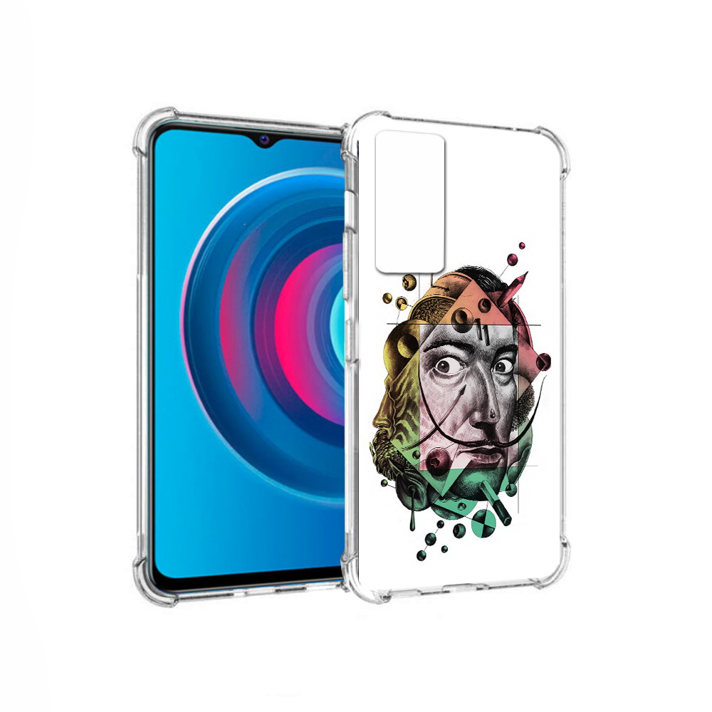 

Чехол MyPads Tocco для Vivo Y74s разноцветное лицо абстракция (PT224892.430.570), Прозрачный, Tocco