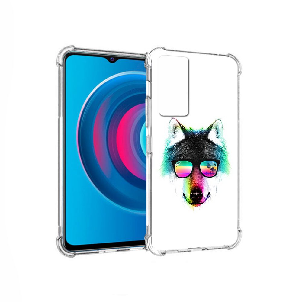 

Чехол MyPads Tocco для Vivo Y74s радужный волк (PT224892.430.567), Прозрачный, Tocco