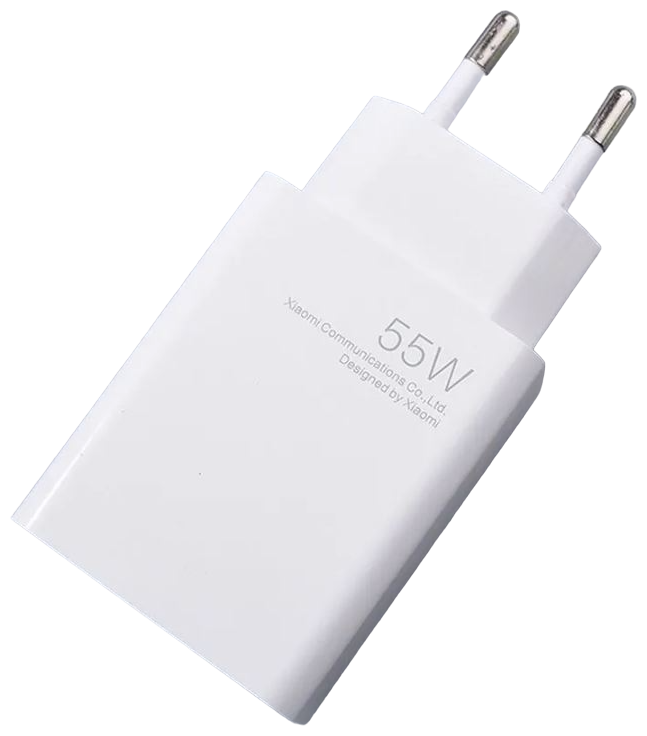 Сетевое зарядное устройство Xiaomi 55w type-c 1x USB Type A 5 А белый