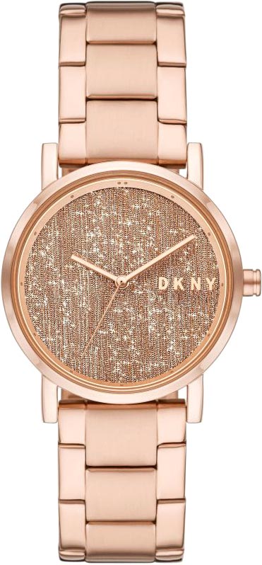 фото Наручные часы женские dkny ny2987 золотистые