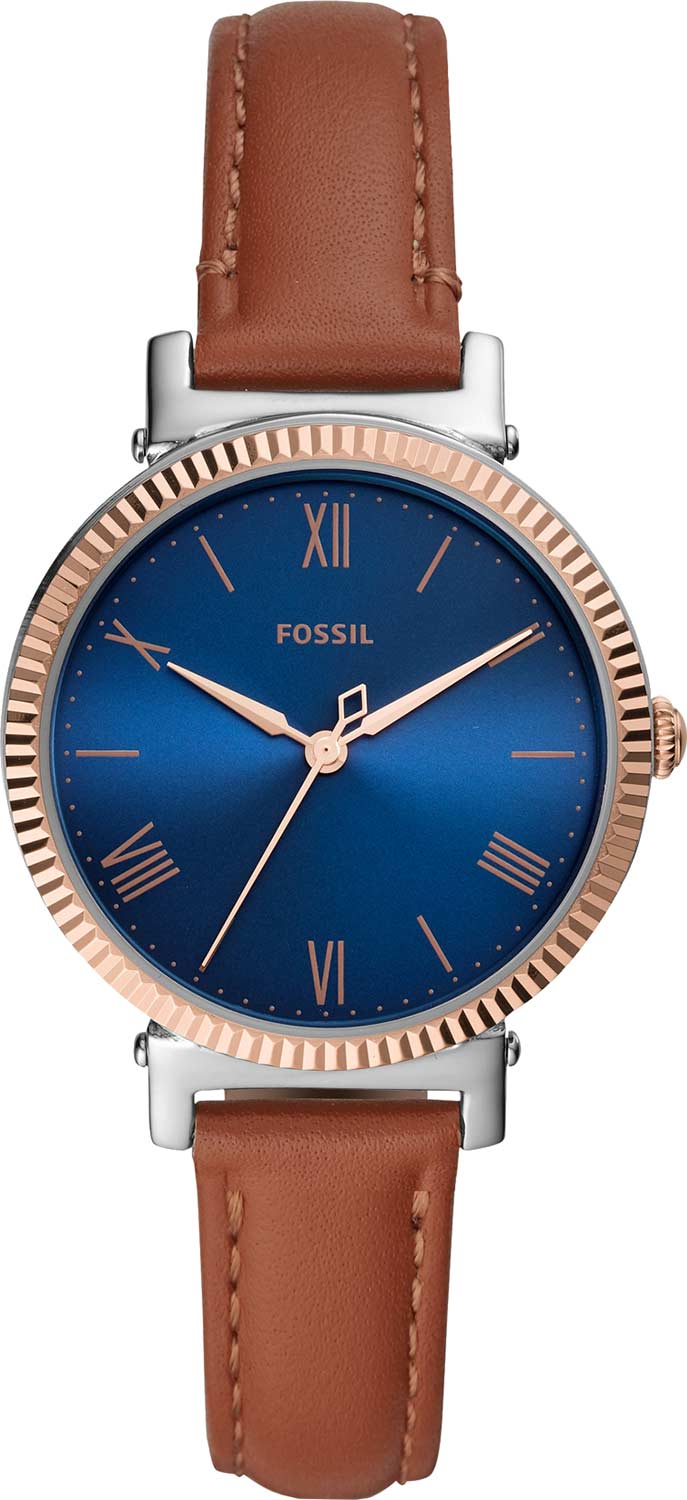 фото Наручные часы женские fossil es4795 коричневые