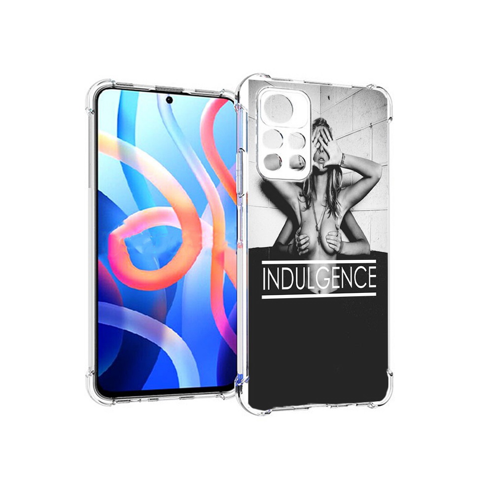 

Чехол MyPads Tocco для Xiaomi Poco M4 Pro 5G Страсть (PT200061.301.163), Прозрачный, Tocco