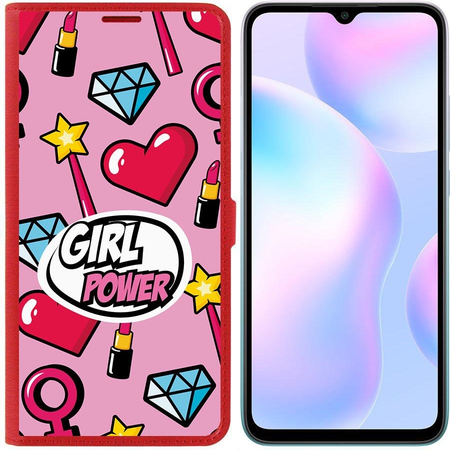 Чехол-книжка Eco Book для Xiaomi Redmi 9A Girl Power