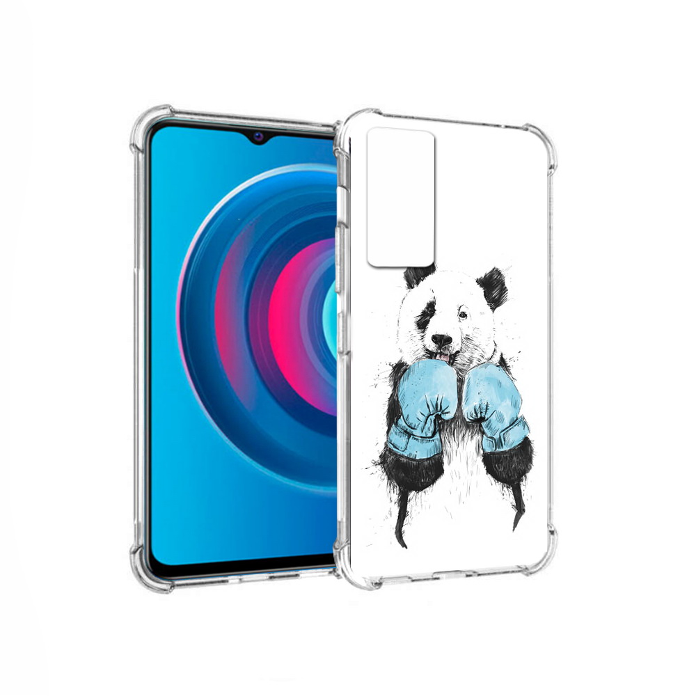 

Чехол MyPads Tocco для Vivo Y74s панда боксер (PT224892.430.531), Прозрачный, Tocco