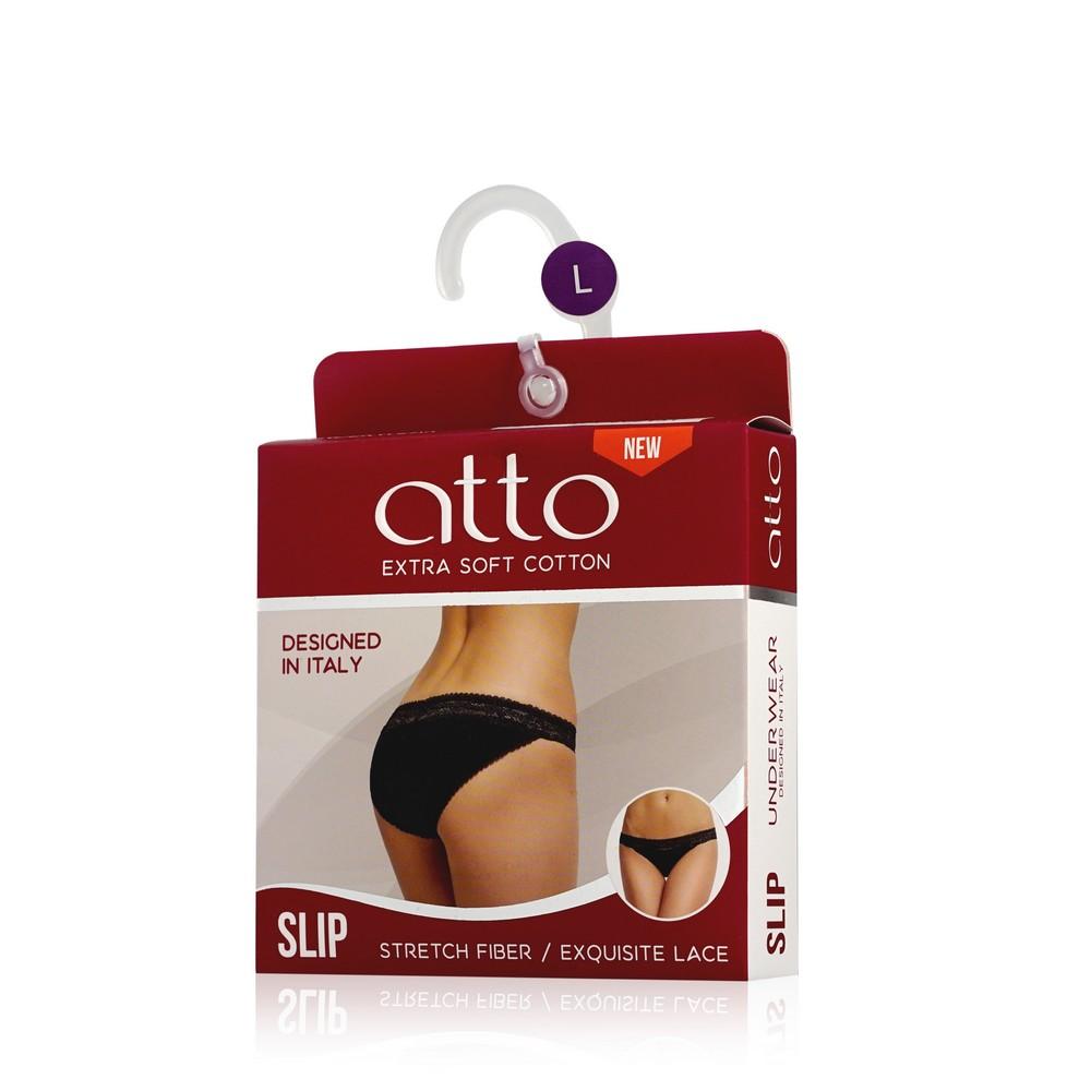 

Трусы женские Atto черные L