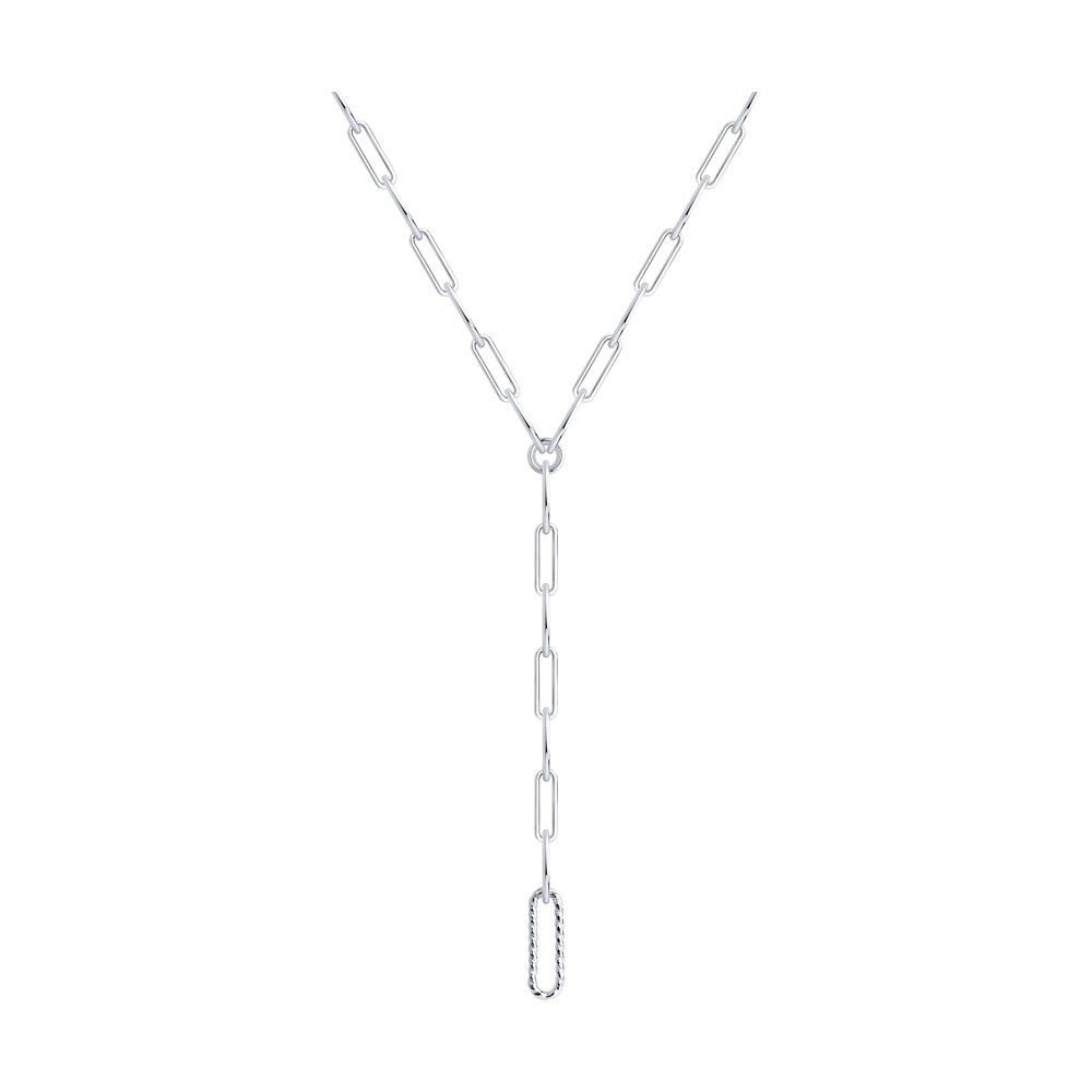 

Цепочка из серебра 45 см SOKOLOV 94074674, 94074674