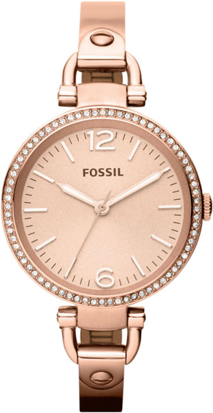 фото Наручные часы женские fossil es3226 золотистые