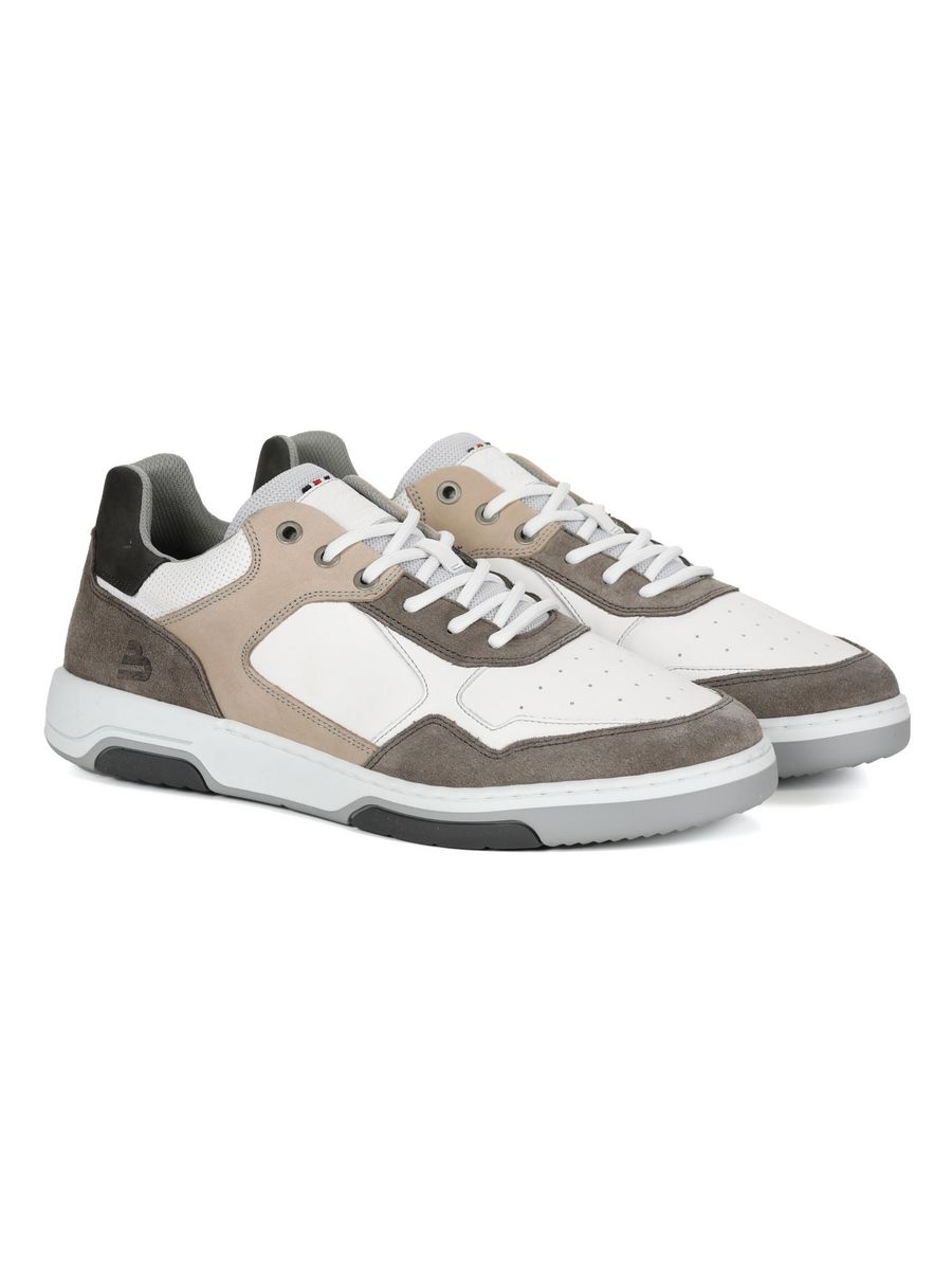 

Кроссовки мужские BULLBOXER 343P21511DWHGY белые 46 EU, Белый, 343P21511DWHGY