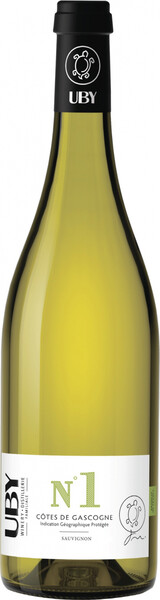 

Вино "Uby" №1 Sauvignon-Gros Manseng, Cotes de Gascogne IGP, 2021, 0,75 л