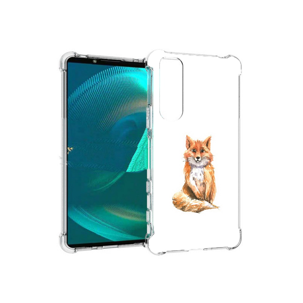 

Чехол MyPads Tocco для Sony Xperia 5 III детская лиса (PT172137.231.320), Прозрачный, Tocco