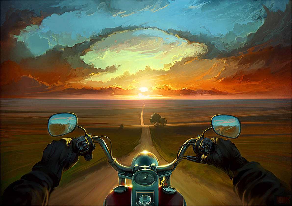 

Большой постер на стену Land of the Winds 60х90 см без рамы, RHEDGE