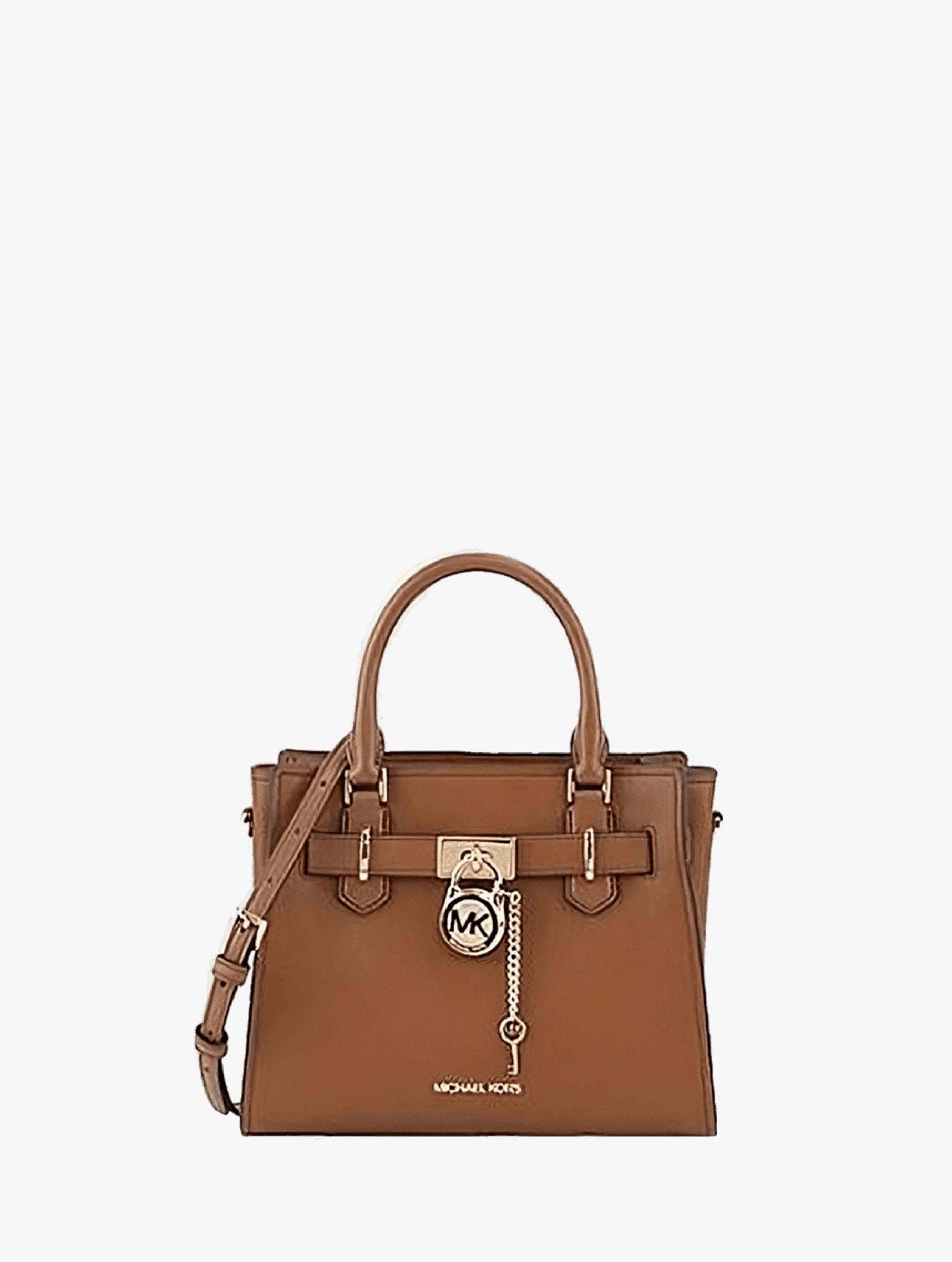 

Сумка женская Michael Kors Hamilton_B00721 коричневая;золотистая, Белый, Hamilton_B00721