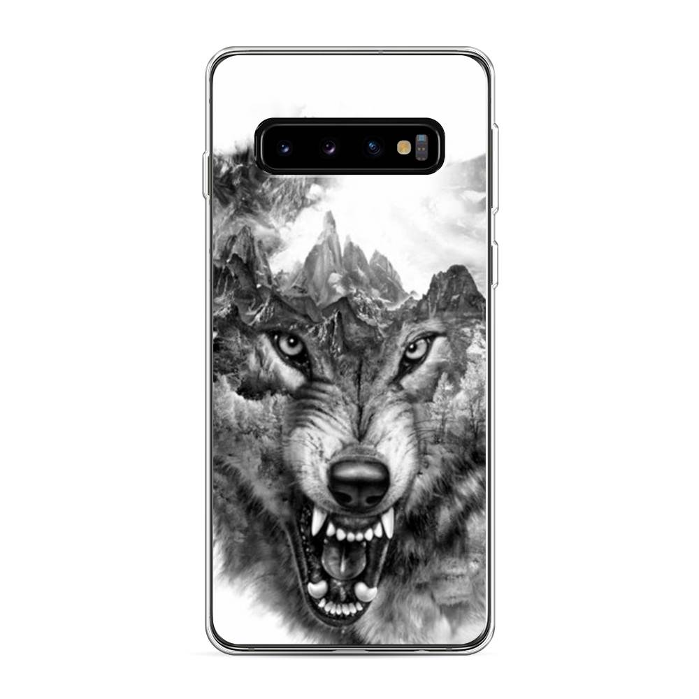 

Чехол Awog "Волк в горах" для Samsung Galaxy S10, Разноцветный, 27050-1