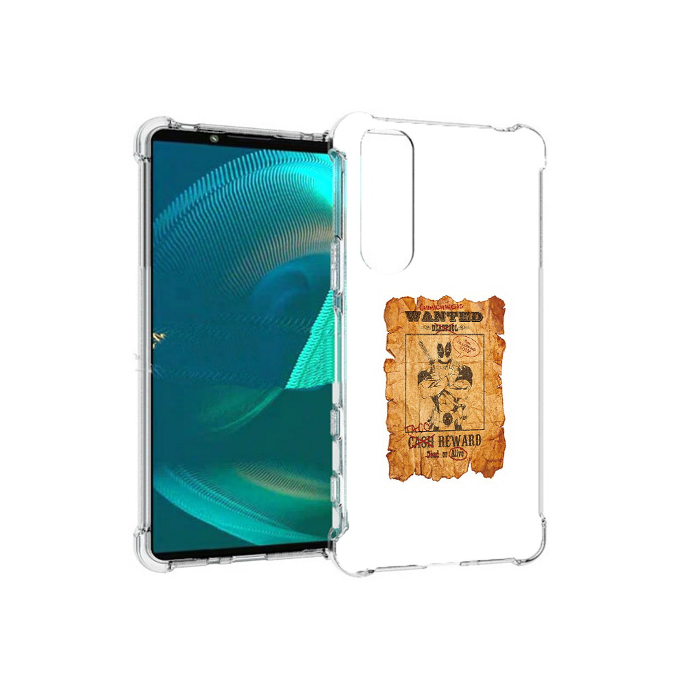 

Чехол MyPads Tocco для Sony Xperia 5 III дедпул (PT172137.231.317), Прозрачный, Tocco