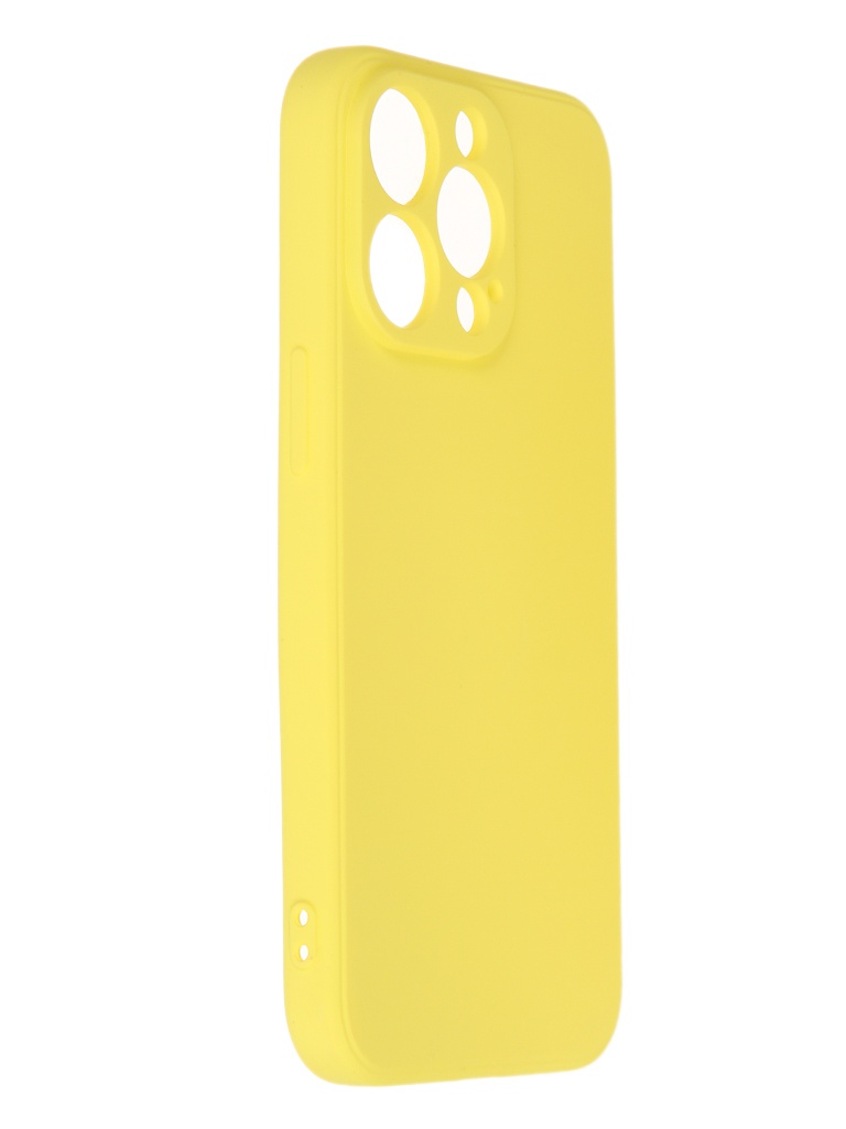 

Чехол Pero для Apple iPhone 13 Pro Liquid Silicone Yellow PCLS-0070-YW, Желтый, APPLE iPhone 13 Pro