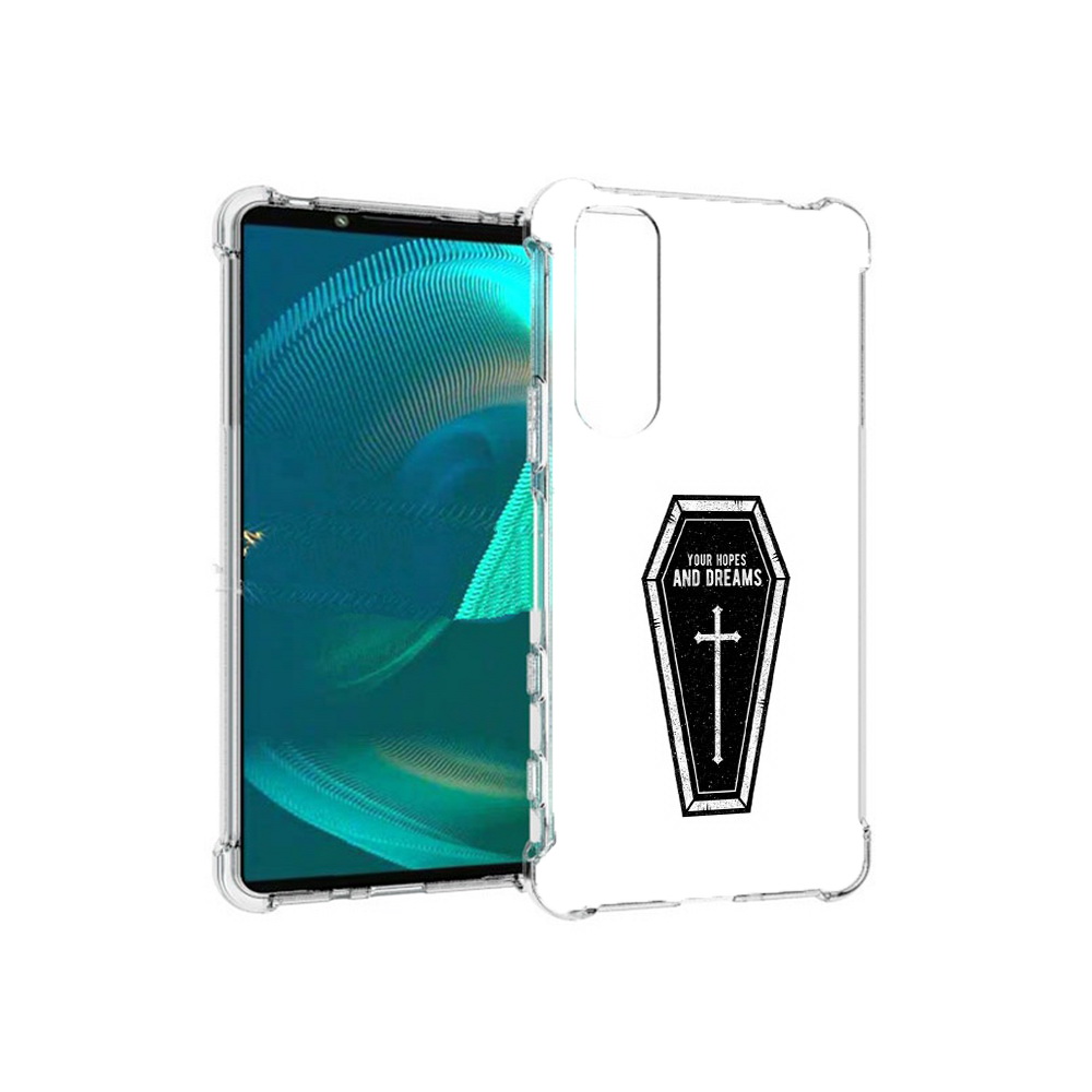 

Чехол MyPads Tocco для Sony Xperia 5 III гроб с мечтами (PT172137.231.299), Прозрачный, Tocco