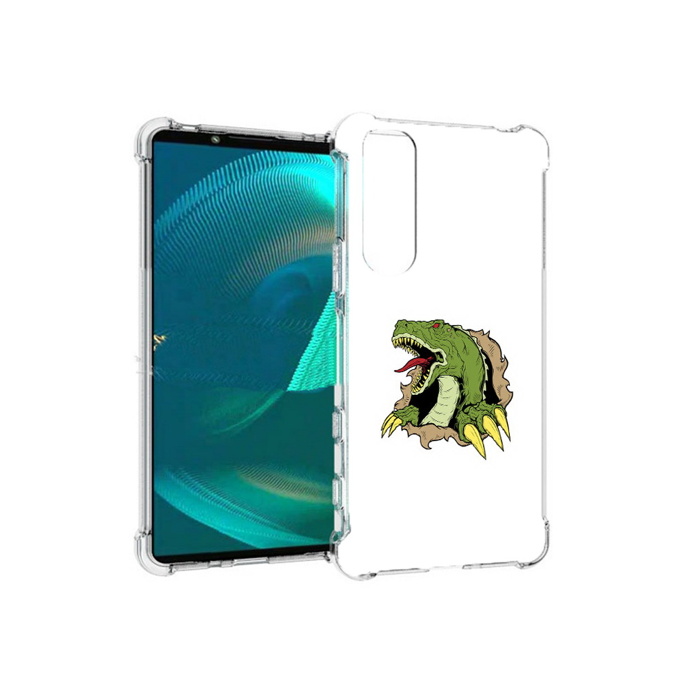

Чехол MyPads Tocco для Sony Xperia 5 III годзила (PT172137.231.290), Прозрачный, Tocco
