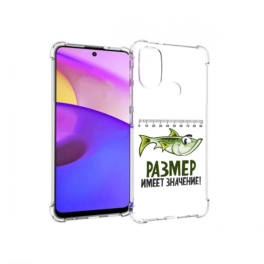 

Чехол MyPads Tocco для Motorola Moto E30 размер не имеет значения (PT227074.357.569), Прозрачный, Tocco