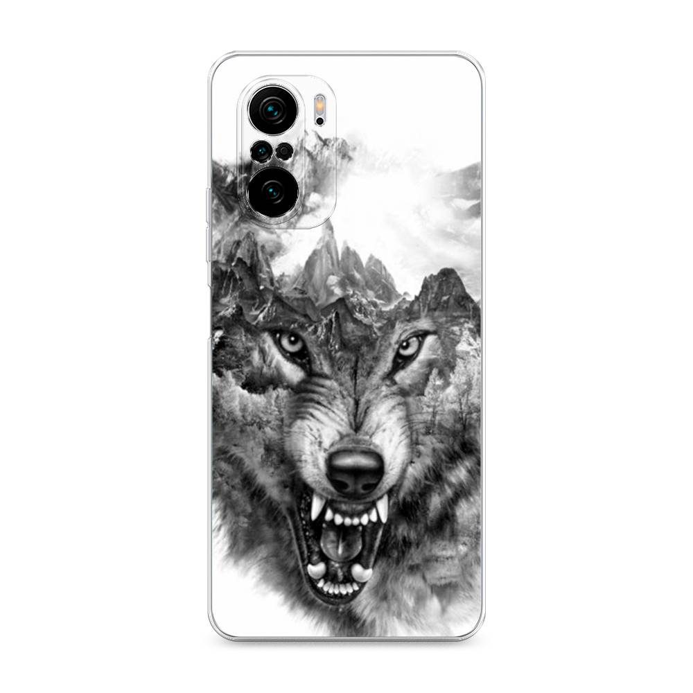 

Чехол Awog "Волк в горах" для Xiaomi Poco F3, Разноцветный, 310150-1