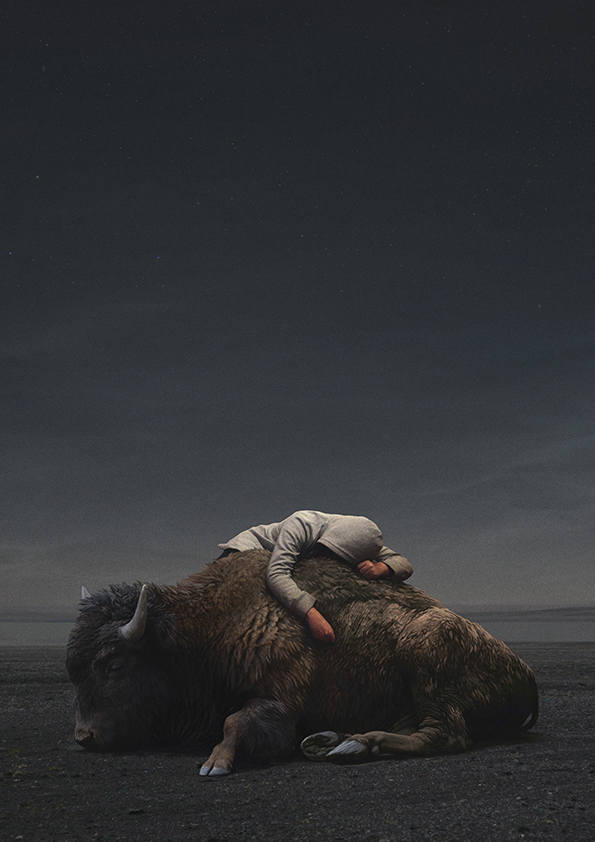 

Большой постер на стену Sleep 60х90 см без рамы, YSSLEEP
