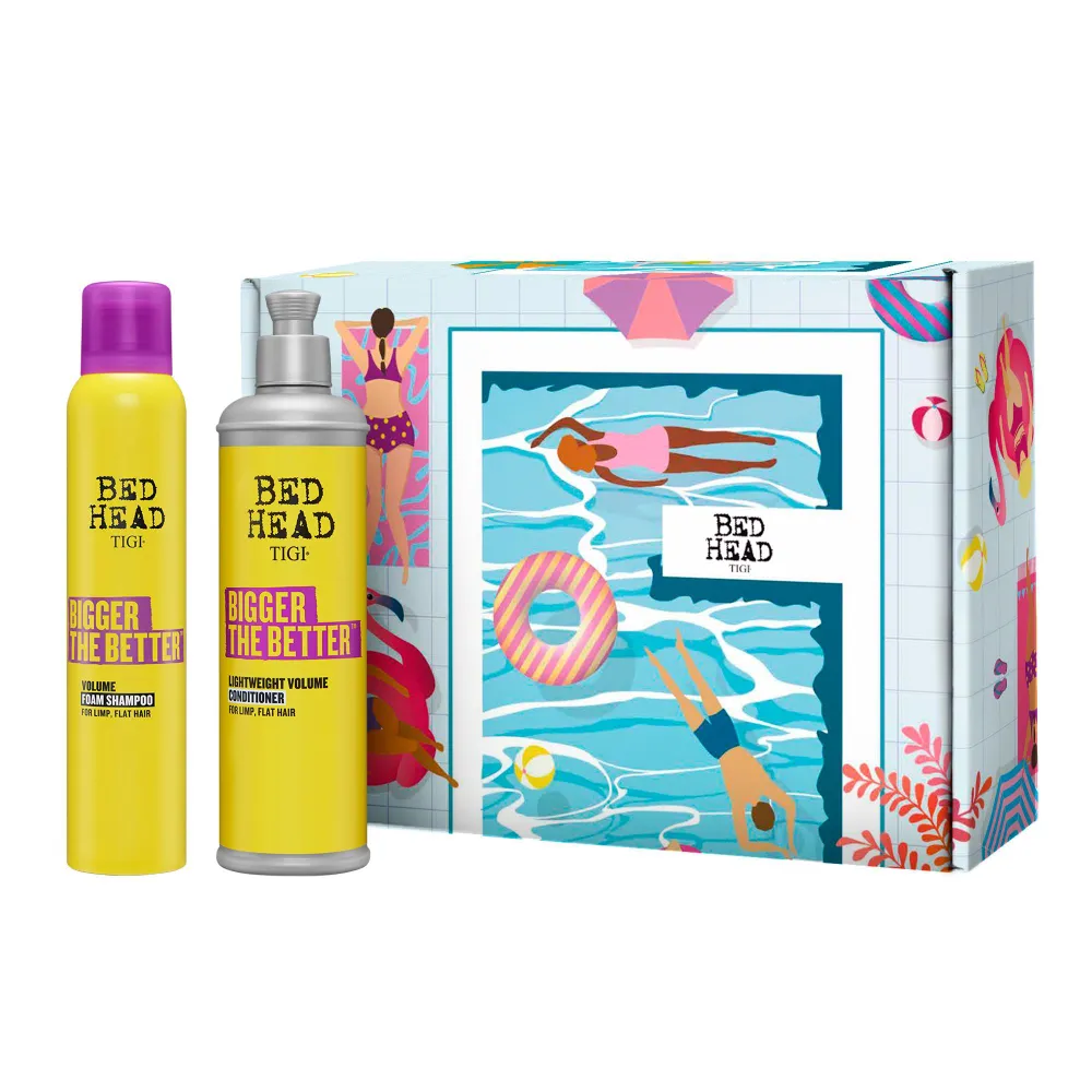 Подарочный набор TIGI BED HEAD BIGGER THE BETTER для объема волос