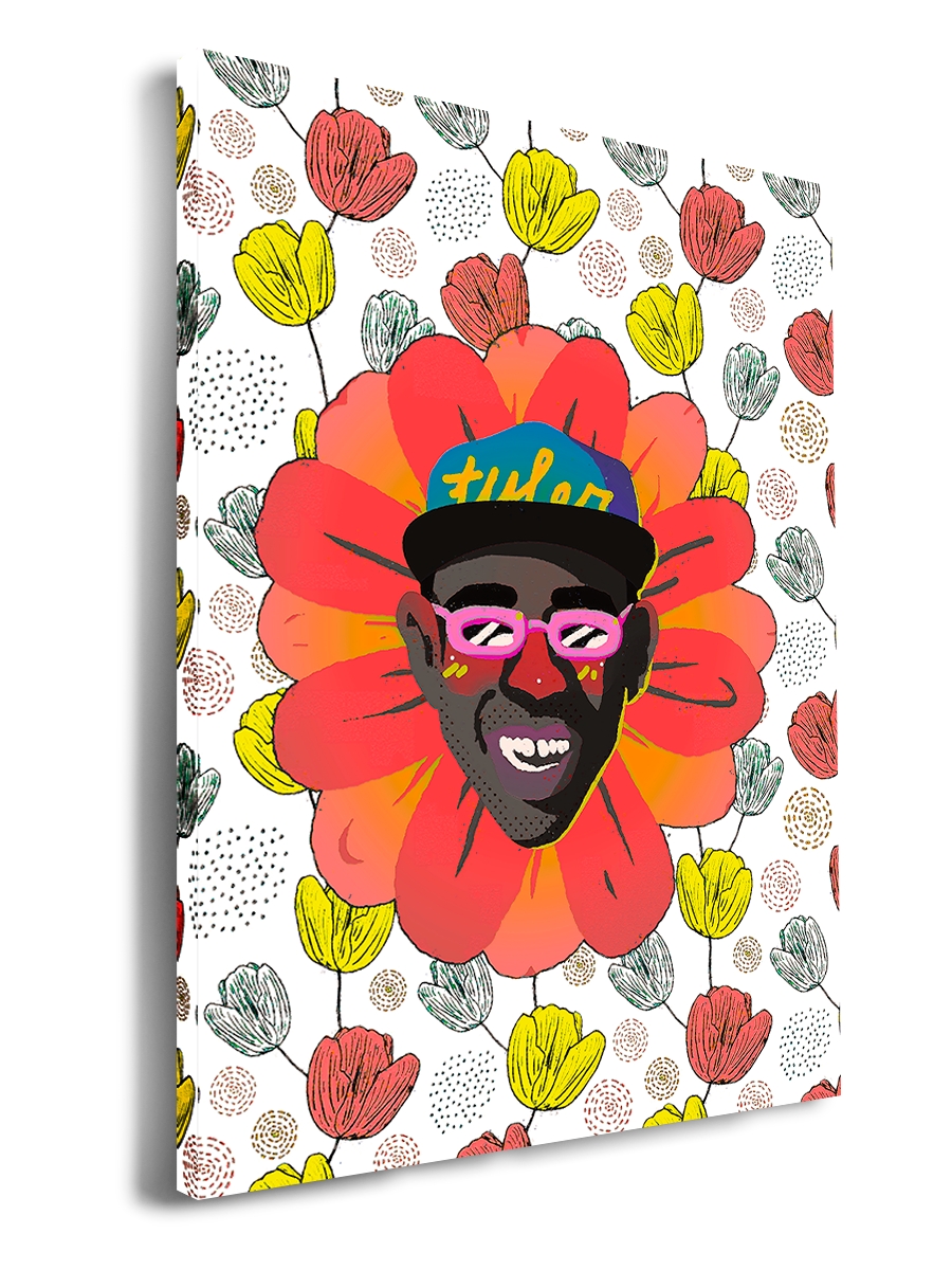 

Картина DRABS Рэпер Tyler the creator Flowers
