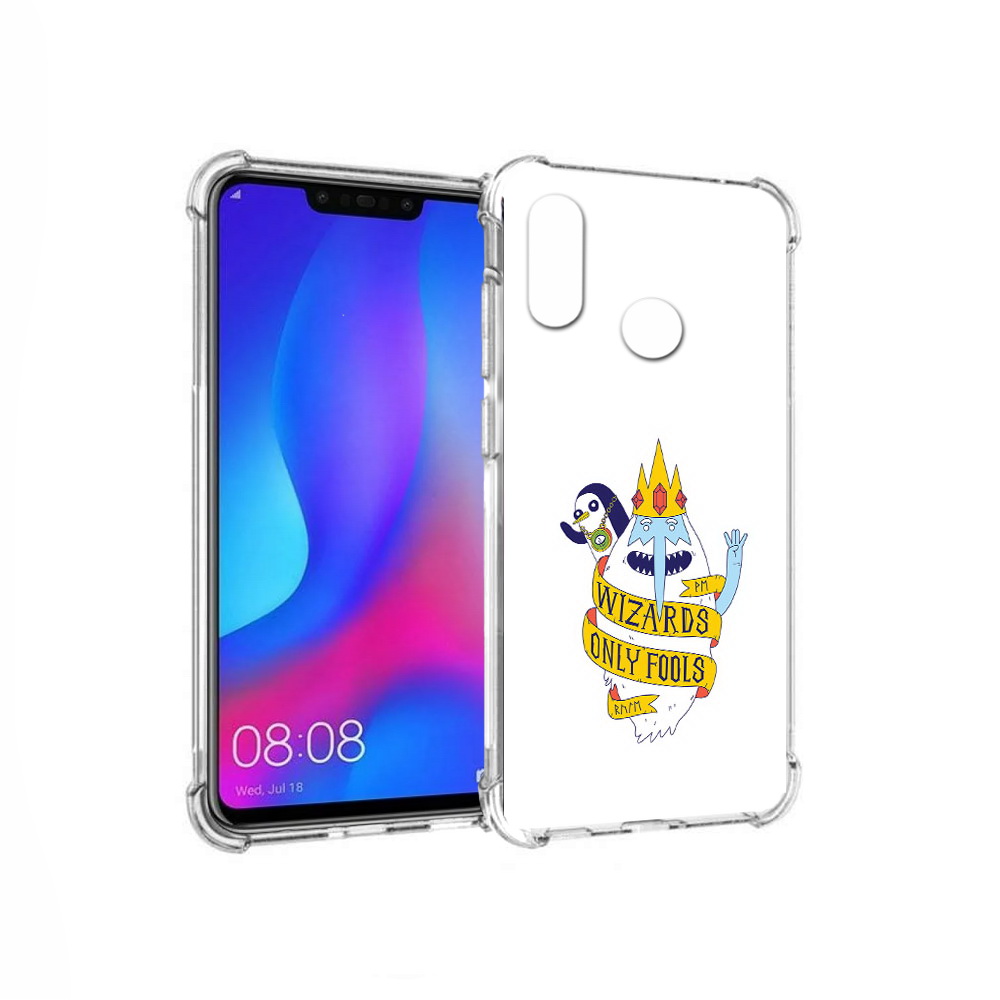 Чехол MyPads Tocco для Huawei Nova 3 время приключений снежный король (PT115710.27.278)