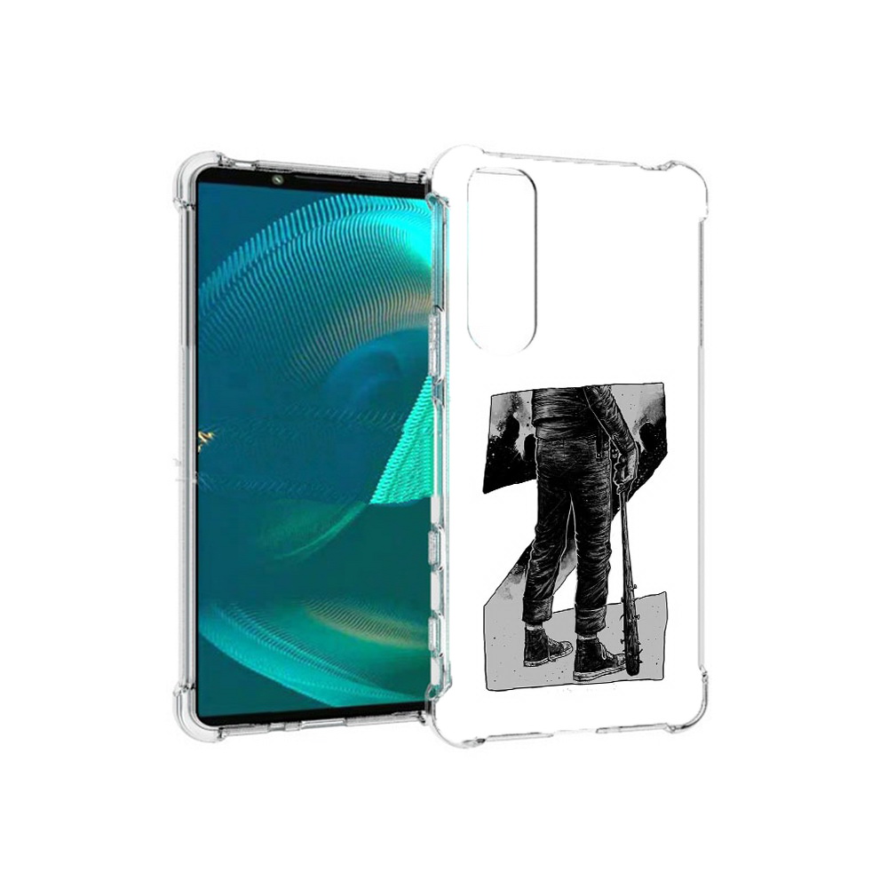 

Чехол MyPads Tocco для Sony Xperia 5 III воин черно белый (PT172137.231.265), Tocco