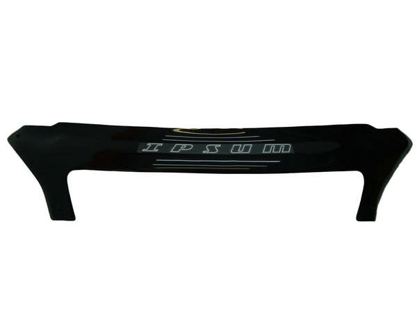 Дефлектор капота черный для Toyota Ipsum (2001-2003)