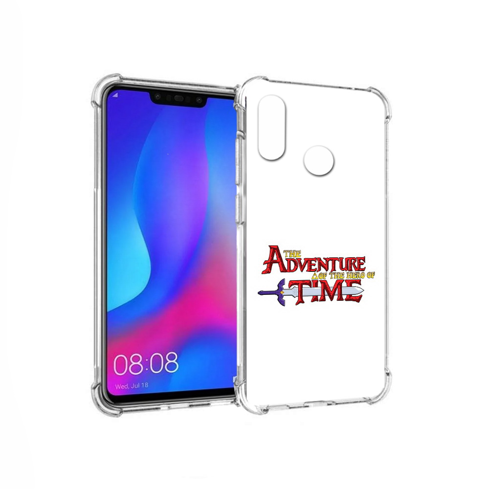 Чехол MyPads Tocco для Huawei Nova 3 время приключений логотип (PT115710.27.275)