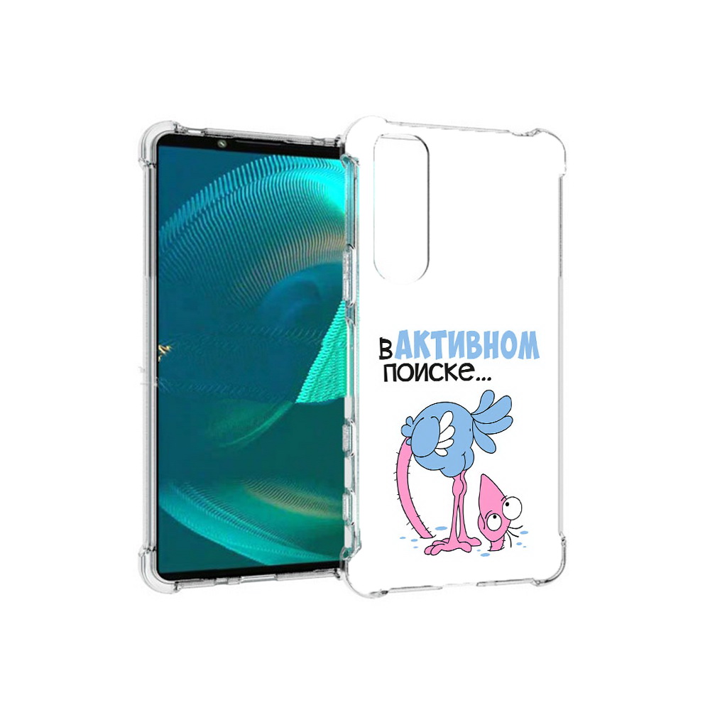 

Чехол MyPads Tocco для Sony Xperia 5 III в активном поиске (PT172137.231.255), Прозрачный, Tocco