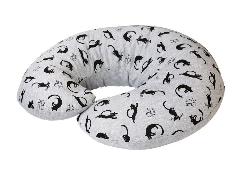 

Подушка для кормления Ceba Baby Physio Mini Grey Cats трикотаж W-702-700-513