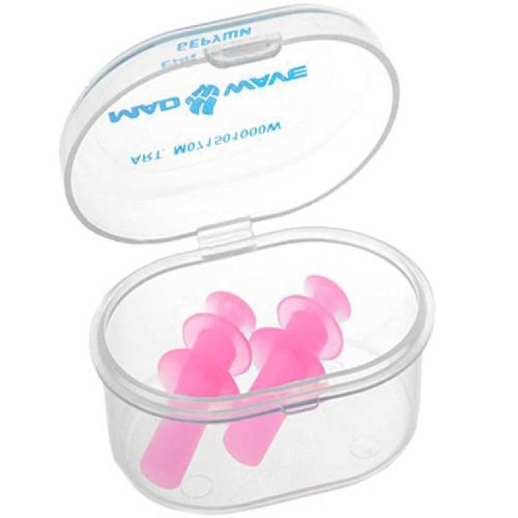 Беруши плунжерные MAD WAVE Ear plugs Pink