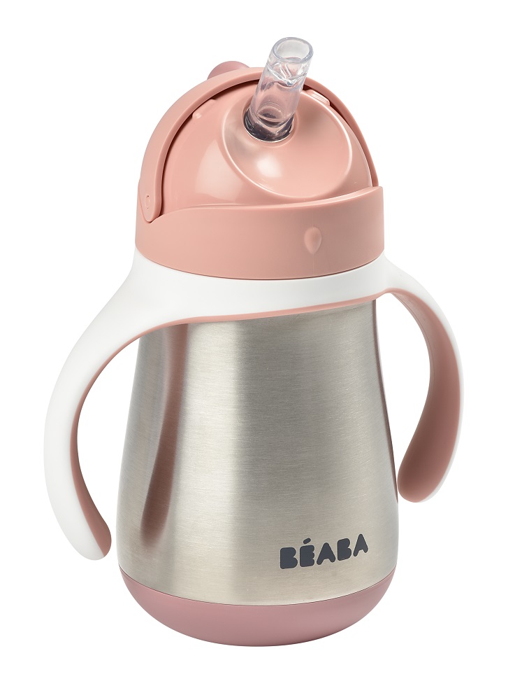 

Поильник Beaba Tasse Paille INOX 250ML O PINK 913482, Розовый, Tasse Paille INOX