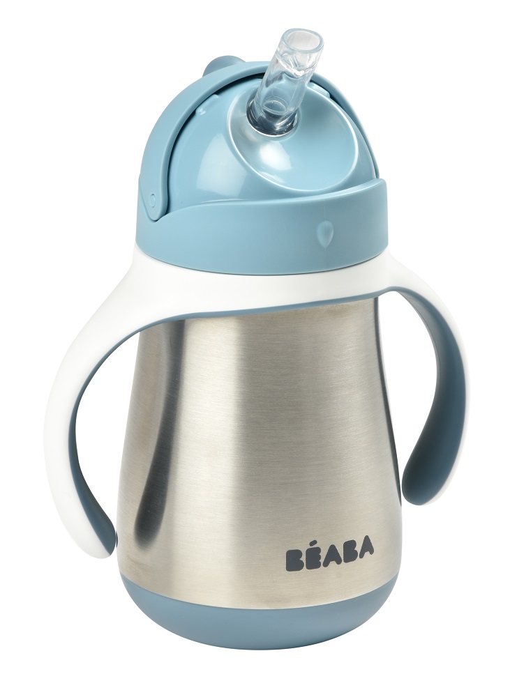 

Поильник Beaba Tasse Paille INOX 250ML W BLUE 913481, Голубой, Tasse Paille INOX