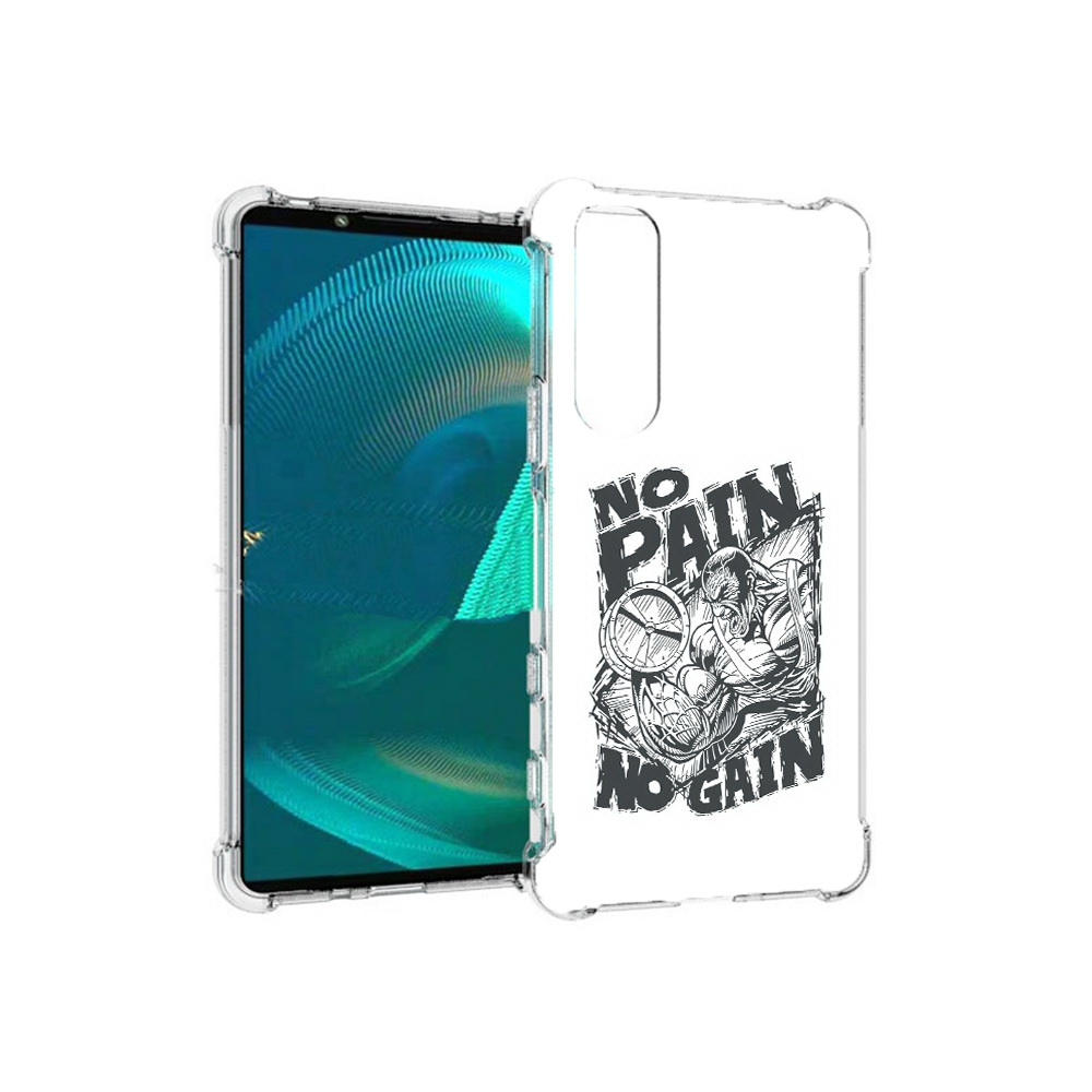 

Чехол MyPads Tocco для Sony Xperia 5 III бодибилдинг тяжелая работа (PT172137.231.238), Прозрачный, Tocco