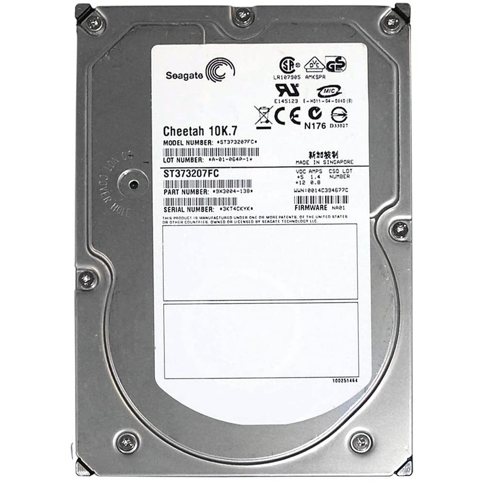 фото Hdd seagate жесткий диск seagate 73-gb 10k fc-al [st373207fc] 73 гб (st373207fc)